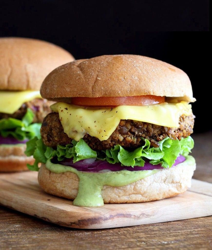 Vegan burger