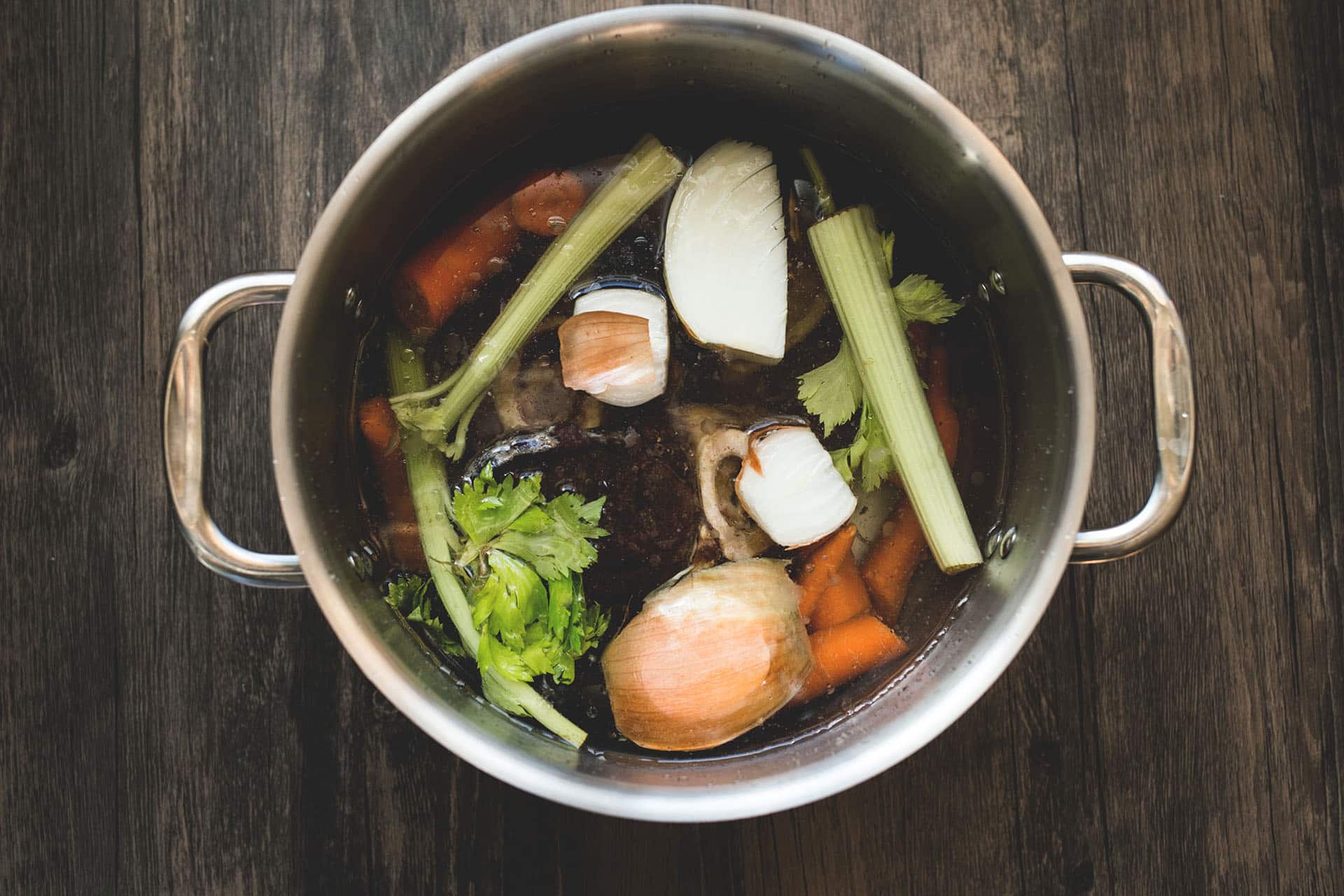 Zero waste broth using scraps Zero waste broth using scraps