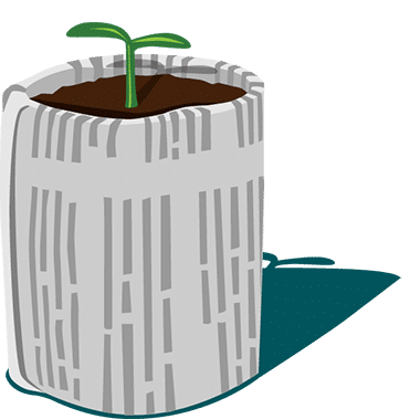seed starter pots made from newspaper
