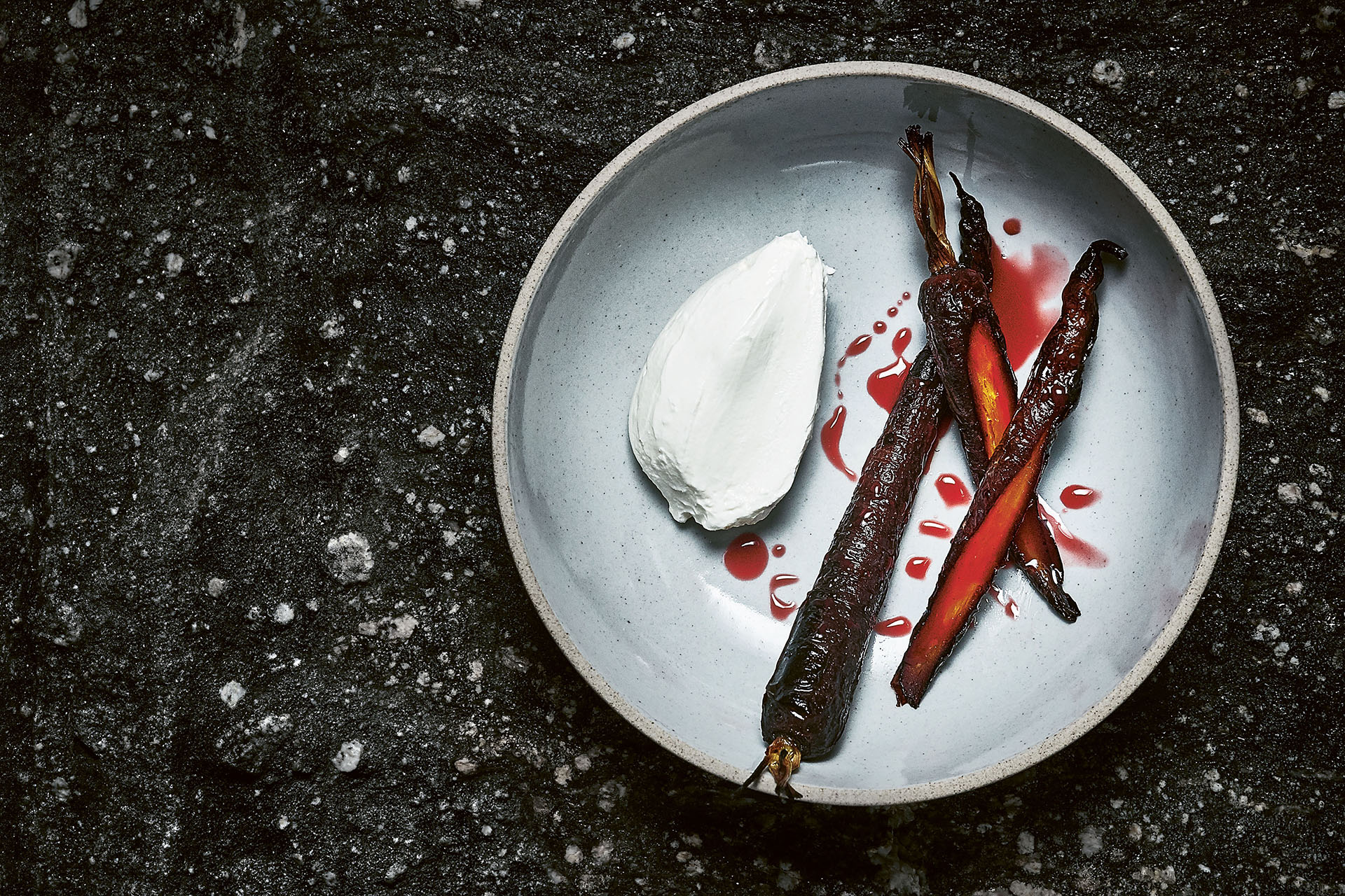 roasted charcoal carrots are a great addition to your veggie bbq