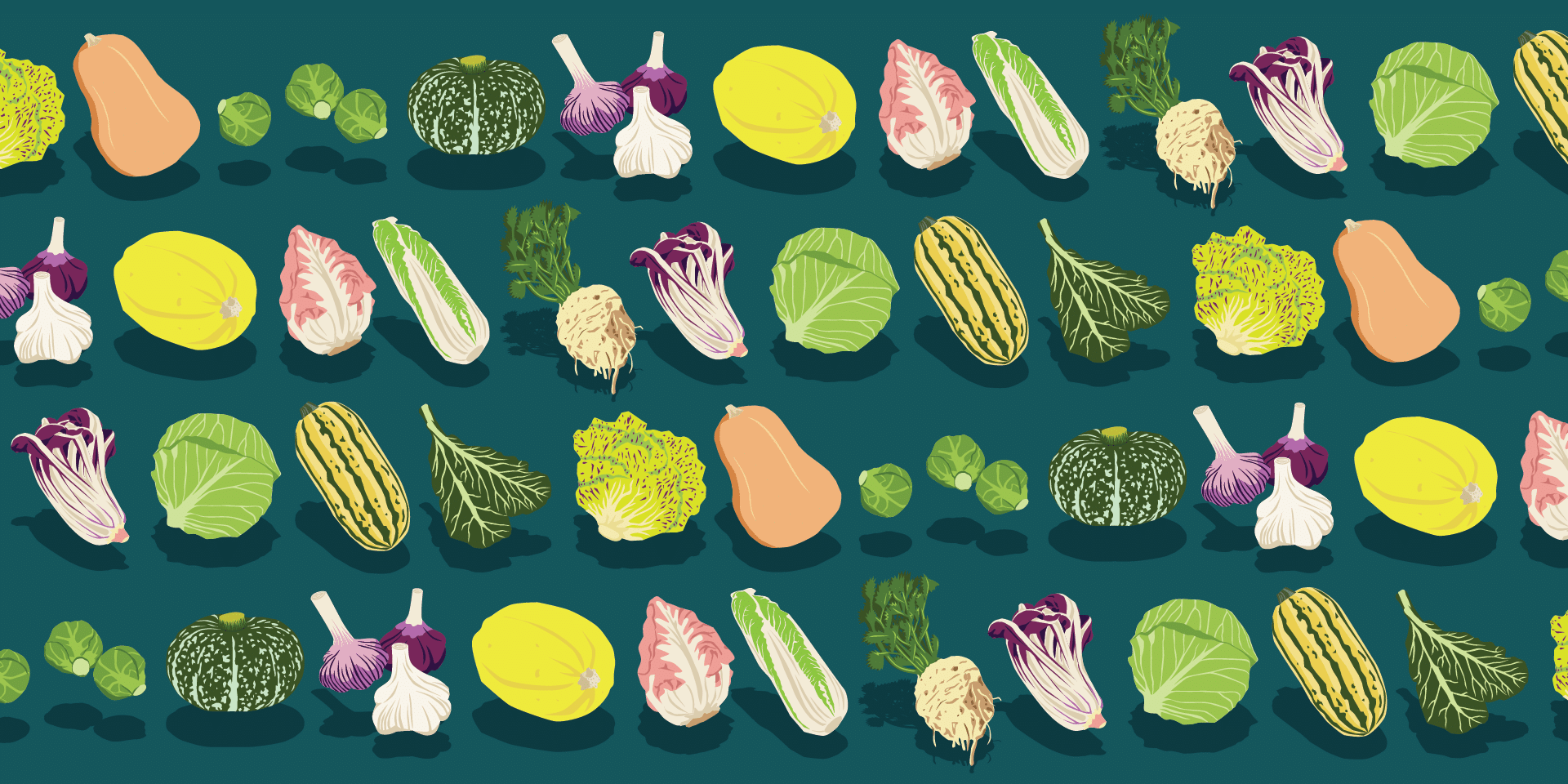 a graphic illustration of winter illustrations