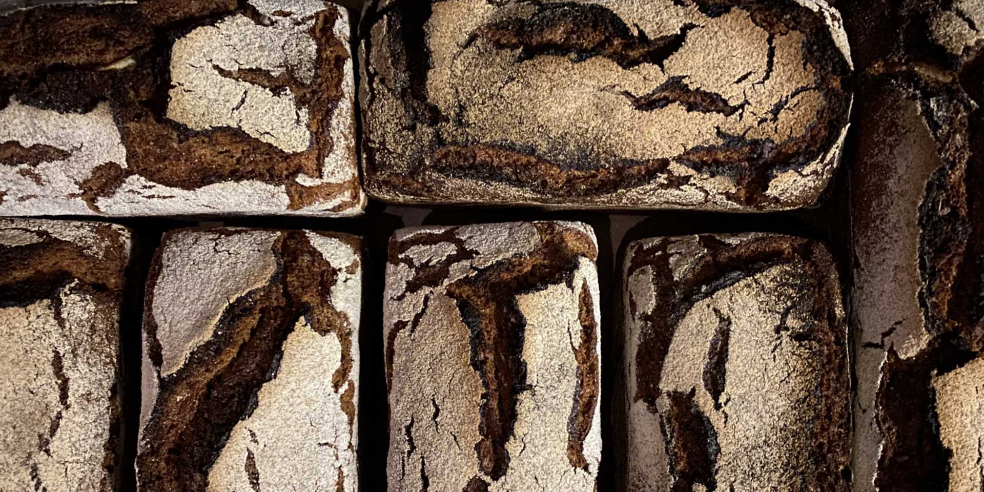 rye bread loaves