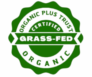 Grass-fed certified organic dairy label