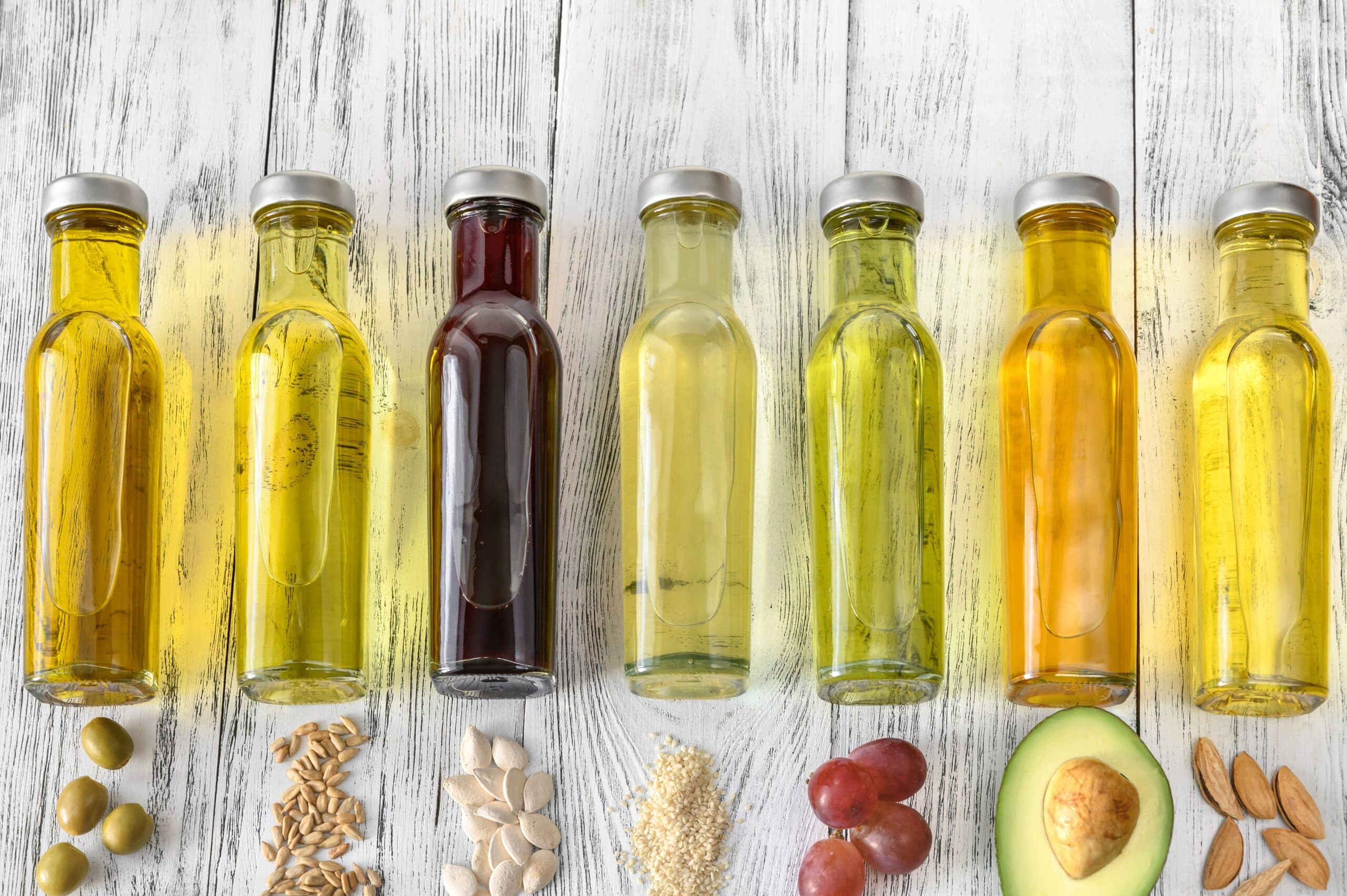 various cooking oils